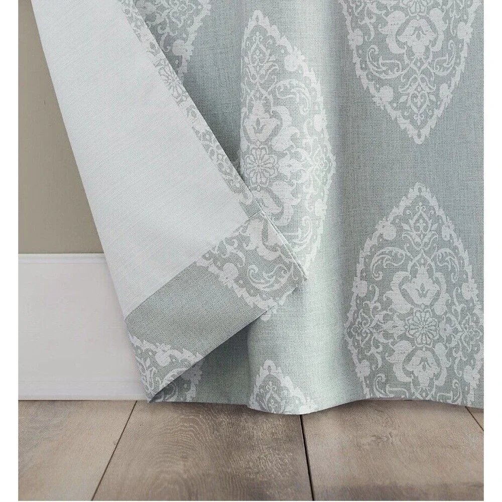 NEW CURTAIN The Big One Paisley Scroll Window Curtain Panel
